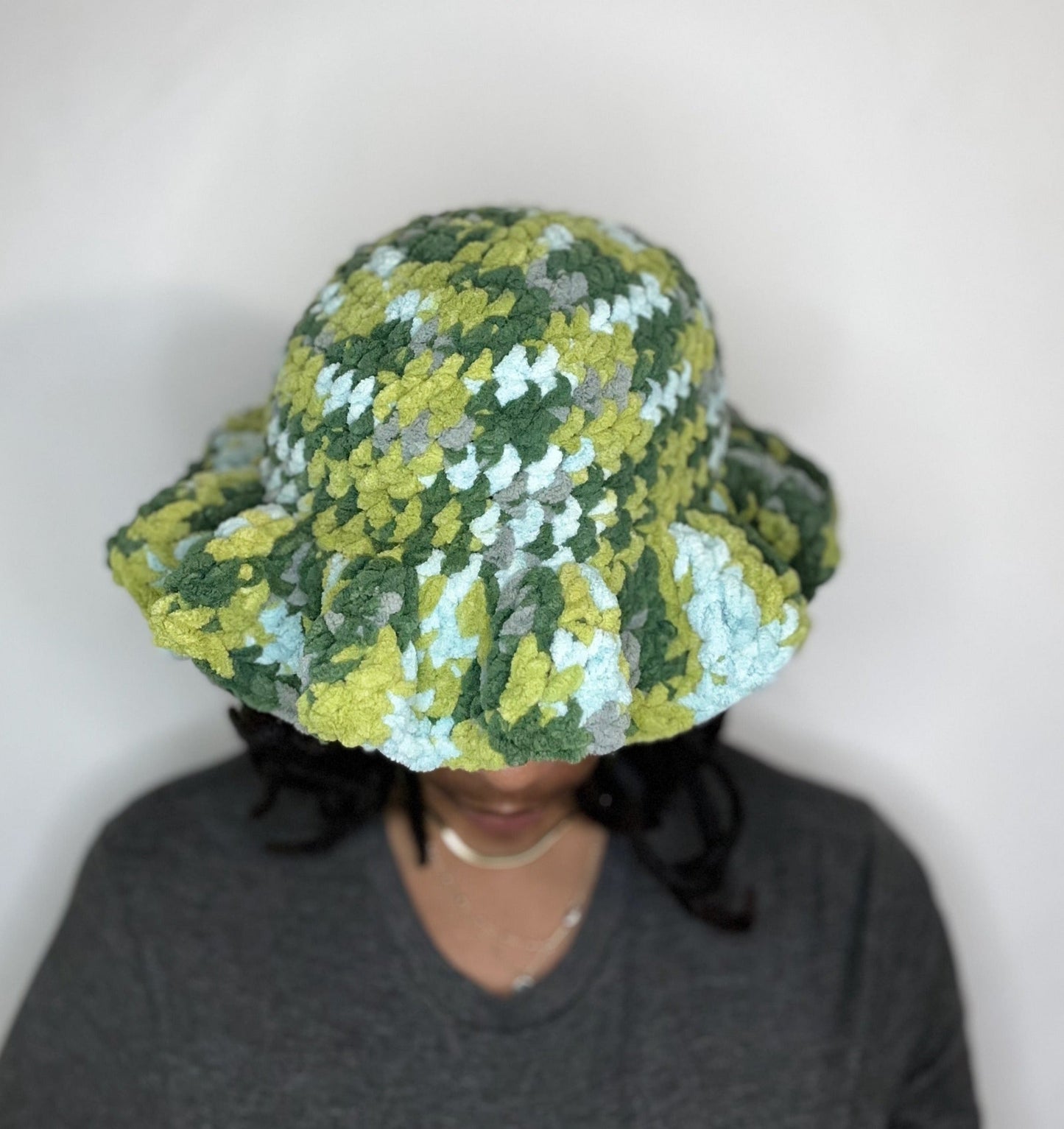 Ruffle Bucket Hat
