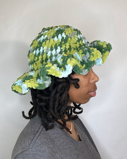 Ruffle Bucket Hat